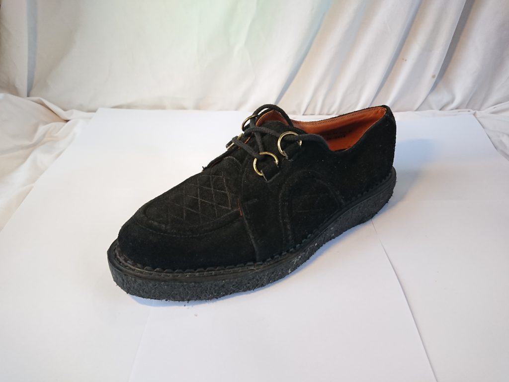 Creeper Dace Black Suede Blue Moon Shoes Berlin